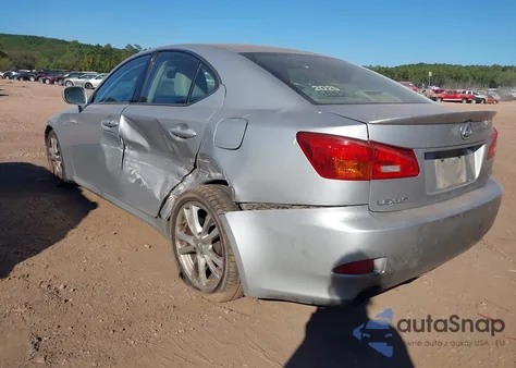 2006 Lexus Is 250 z USA, uszkodzony, nr VIN JTHBK262265025063